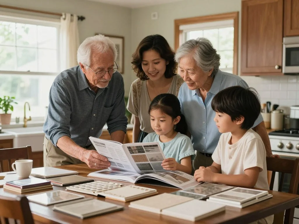 Multi-generational family in Beavercreek considering bathroom options