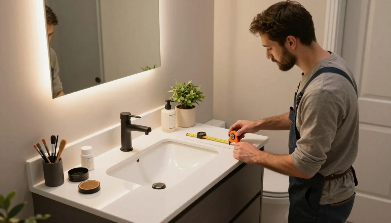 bathroom vanity installation costs